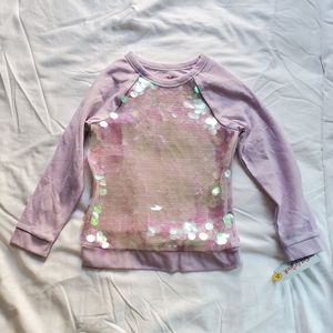 ❤Girl's sequins sweater